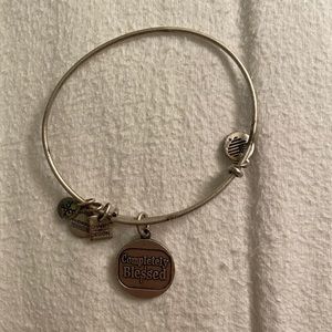 Silver Alex & ani bracelet